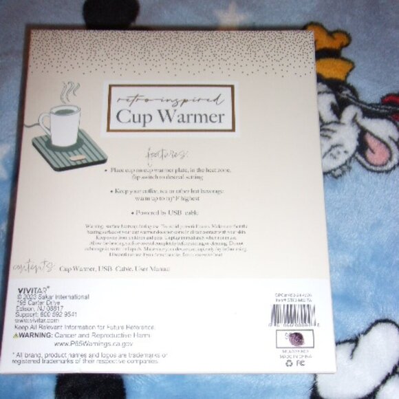 Retro Inspired Green Cup Warmer New - Picture 2 of 2